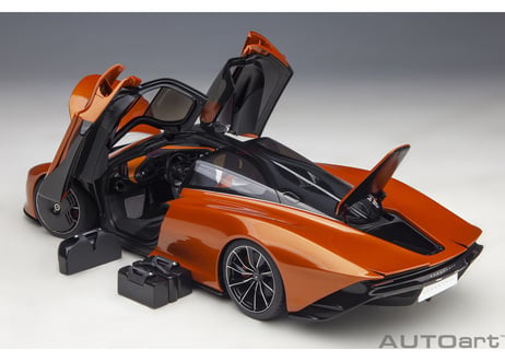 AUTOart 1/18　 マクラーレン スピードテール （メタリック・オレンジ）　76088