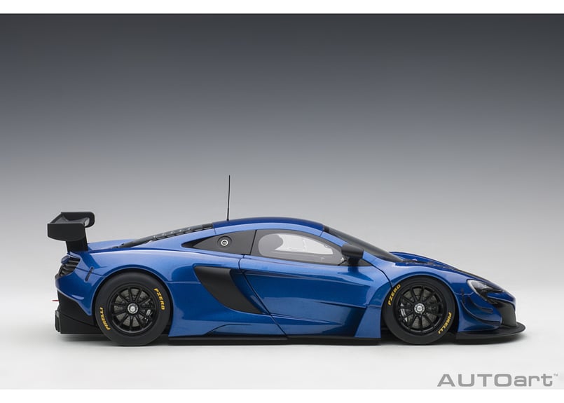 AUTOart 1/18 マクラーレン 650S GT3 （メタリック・ブルー） 81641 