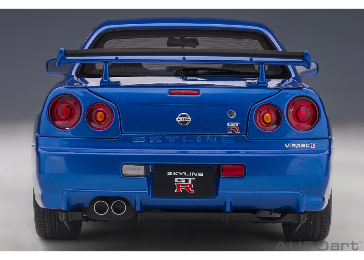 AUTOart 1/18 日産 スカイライン GT-R (R34) Vスペック II AUTOart 1/18 日産 スカイライン GT-R (R34) Vスペック II