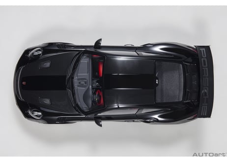 AUTOart 1/18　ポルシェ 911 （991.2） GT2 RS ヴァイザッハ・パッケージ （ブラック／カーボンブラック）　78186