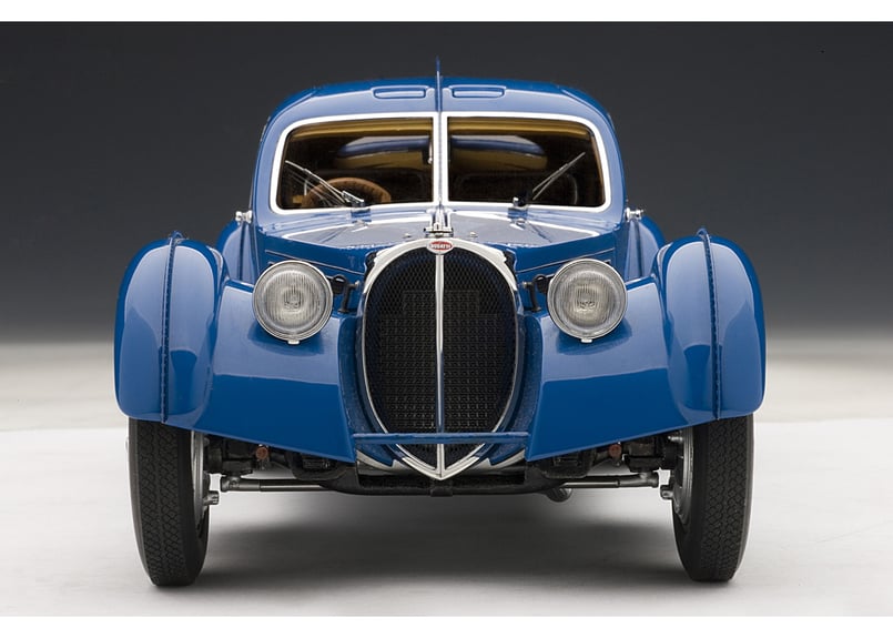 AUTOart 1/18 ブガッティ タイプ57SC アトランティック 1938 （ブルー 
