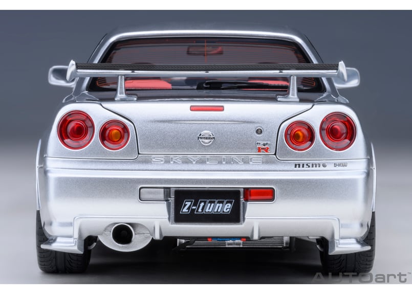AUTOart 1/18 ニスモ R34 GT-R Z-tune (Z-tune シルバー) AUTOart 1/18 ニスモ R34 GT-R Z-tune (Z-tune シルバー)