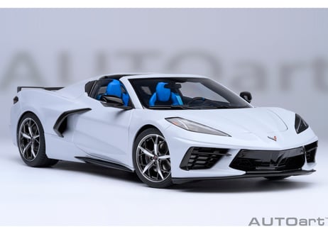 AUTOart 1/18　シボレー コルベット （C8） スティングレイ Z51 （グレー・メタリック）　71284