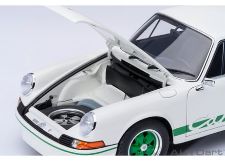 AUTOart 1/18　ポルシェ 911 カレラ 2.7 RS （グランプリホワイト／グリーン・ストライプ）　78031