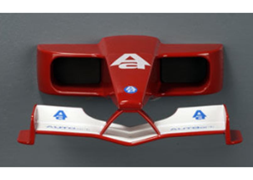 AUTOart フォーミュラ ノーズ クローズハンガー（レッド） 45561