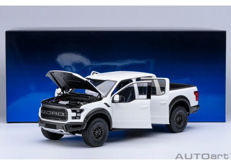 AUTOart 1/18 フォード F-150 ラプター スーパークルー 2019 （ホワイト