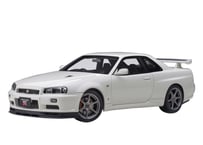 AUTOart 1/18　日産 スカイライン GT-R （R34） Vスペック II （ホワイトパール）　77406