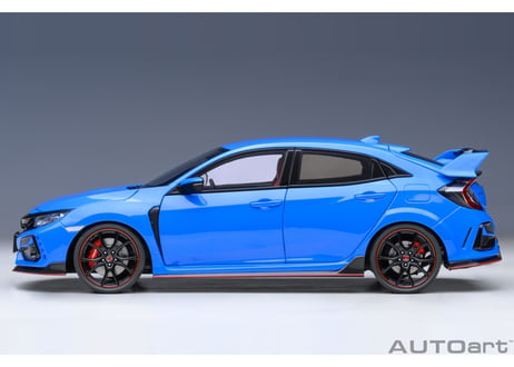 AUTOart 1/18　ホンダ シビック タイプR （FK8） 2021 （レーシングブルー・パール）　73224