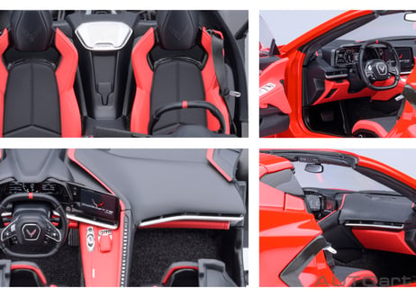 AUTOart 1/18　シボレー コルベット （C8） スティングレイ Z51 （レッド）　71282