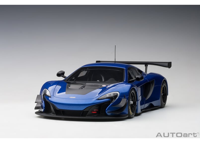 AUTOart 1/18 マクラーレン 650S GT3 （メタリック・ブルー） 81641 