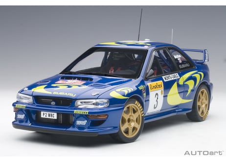 AUTOart 1/18　スバル インプレッサ WRC 1997 ＃3 （コリン・マクレー/ニッキー・グリスト） ※モンテカルロラリー　89790
