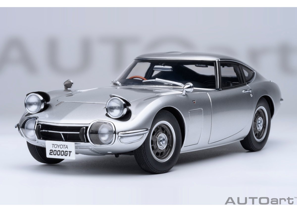 AUTOart 1/18 トヨタ 2000GT 1967 （シルバー） 79548 | AUT