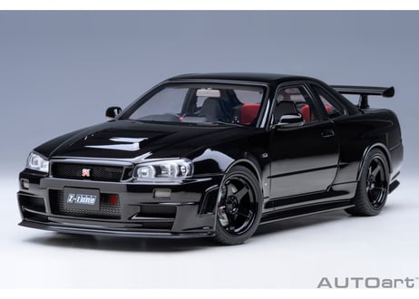 AUTOart 1/18　ニスモ R34 GT-R Z-tune （ブラックパール）　77463