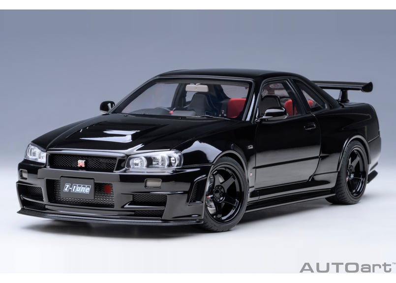 AUTOart 1/18 ニスモ R34 GT-R Z-tune （ブラックパール） 7746...