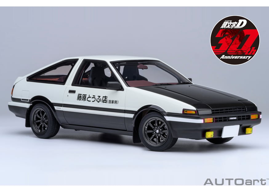 1/18 京商 スプリンタートレノ イニシャルD フィギュア付 未展示品 京商 ミニカー | 京商 オリジナル 1/18 トヨタ スプリンター トレノ