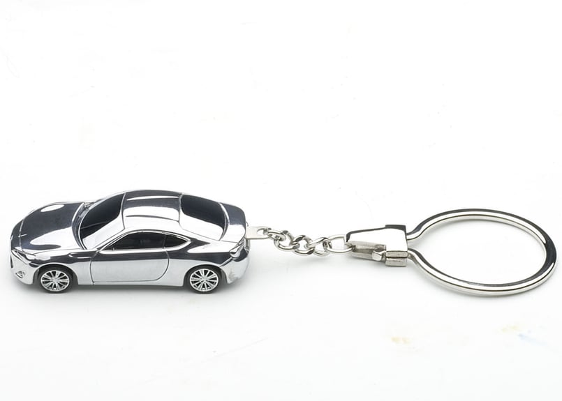 AUTOart 1/87スケール トヨタ 86 キーチェーン （アルミニウム） 41610