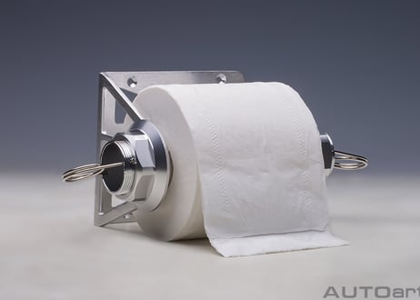 AUTOart  レーシングセンターロック トイレットペーパーホルダー　40131