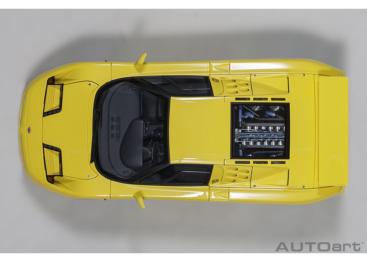 AUTOart 1/18 ブガッティ EB110 SS (イエロー) 70918 | AUTO AUTOart 1/18 ブガッティ EB110 SS (イエロー) 70918 | AUTO