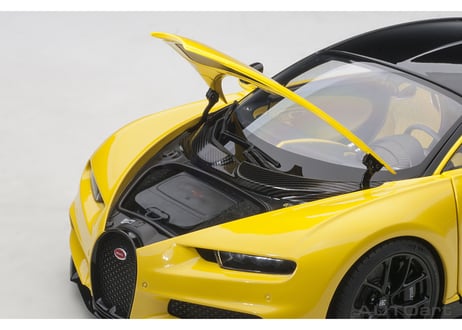 AUTOart 1/18　ブガッティ シロン 2017 （イエロー／ブラック）　70994