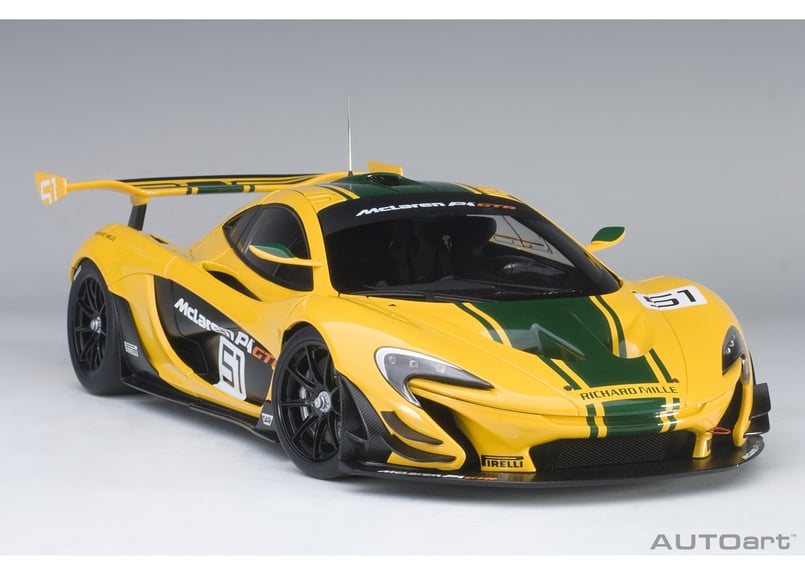 AUTOart 1/18 マクラーレン P1 GTR （イエロー／グリーン） 81544 |