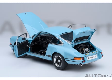 AUTOart 1/18　ポルシェ 911 カレラ 2.7 RS （ガルフブルー／ブラック・ストライプ）　78032