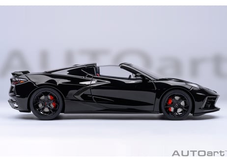 AUTOart 1/18　シボレー コルベット （C8） スティングレイ Z51 （ブラック）　71280