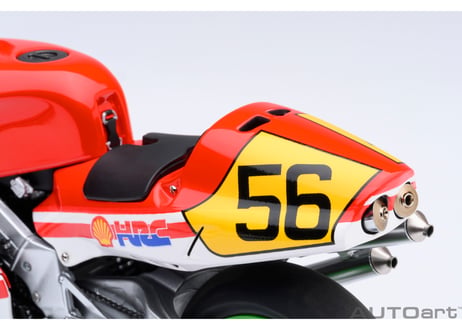 AUTOart 1/12　ホンダ NSR500 WGP500 #56 「バリバリ伝説」 （「巨摩 郡」 ヘルメット付属）　12566