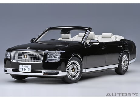 AUTOart 1/18　トヨタ センチュリー オープンカー （神威 ＜かむい＞　エターナルブラック）　79531