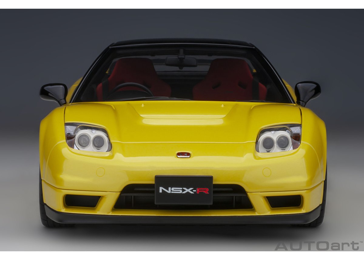 AUTOart 1/18 ホンダ NSX-R （NA2） （インディイエロー・パール） 732...