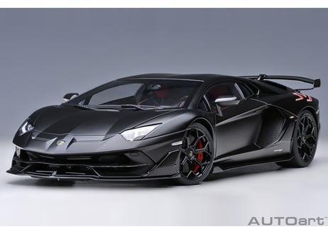 AUTOart 1/18　 ランボルギーニ アヴェンタドール SVJ （マット・ブラック）　79219