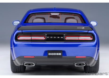 AUTOart 1/18　ダッジ チャレンジャー R/T スキャットパック ワイドボディ 2022 （INDIGO BLUE / メタリック・ブルー）　71772