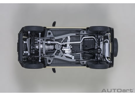 AUTOart 1/18　スズキ ジムニー （JB64） （アイボリー・メタリック／ブラック・ルーフ）　78500