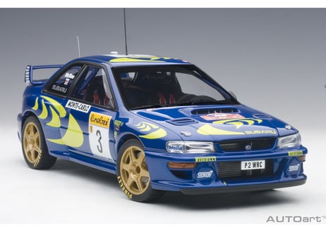 AUTOart 1/18　スバル インプレッサ WRC 1997 ＃3 （コリン・マクレー/ニッキー・グリスト） ※モンテカルロラリー　89790