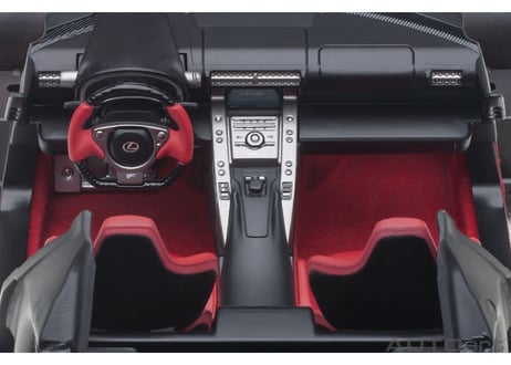 AUTOart 1/18　レクサス LFA （ホワイテスト・ホワイト／ブラック・カーボン）　78851
