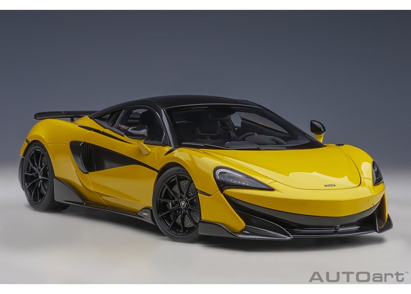 AUTOart 1/18 マクラーレン 600LT(イエロー・パール/カーボン AUTOart 1/18 マクラーレン 600LT(イエロー・パール/カーボン