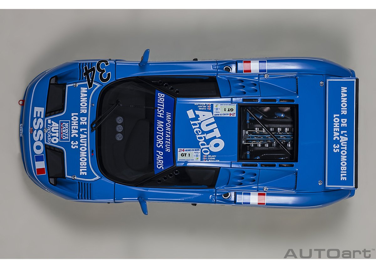 AUTOart 1/18 ブガッティ EB110 SS 1994年 #34 （ル・マン24時間...