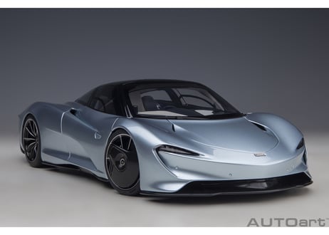 AUTOart 1/18　 マクラーレン スピードテール （メタリック・ライトブルー）　76086
