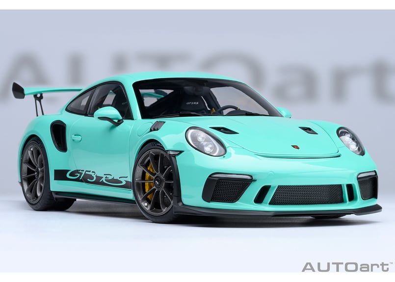 オートアート　ポルシェ911GT3RS AUTOart 1/18 ポルシェ 911 （991.2） GT3 RS （ミントグリーン）