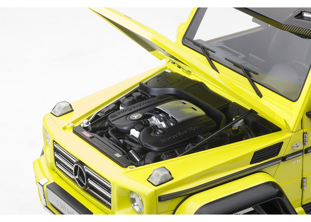 AUTOart 1/18 メルセデス・ベンツ G500 4X4(イエロー) 76319 AUTOart 1/18 メルセデス・ベンツ G500 4X4(イエロー) 76319