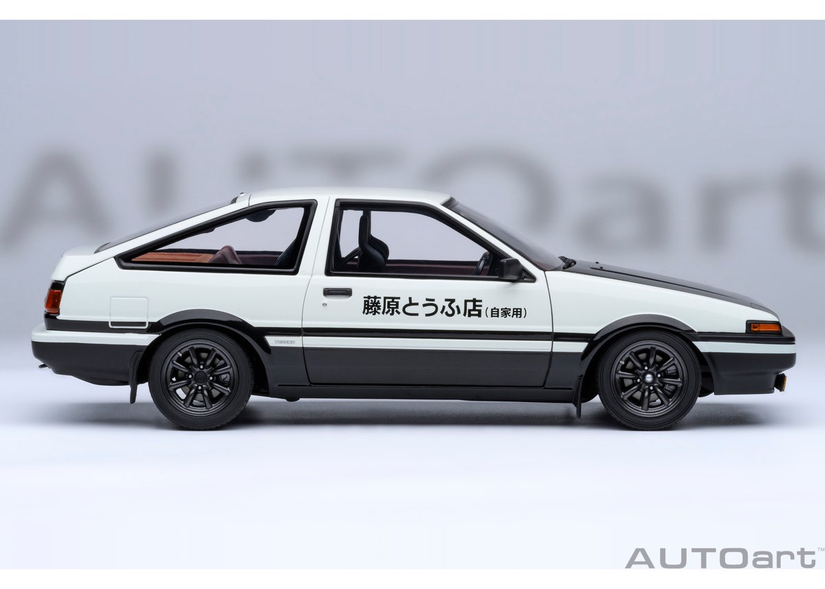 オートアート　/ 1/18スケール　/ AE86 / フルノーマル AUTOart 1/18 トヨタ スプリンター トレノ (AE86) 「頭文字 D」 “プロジ
