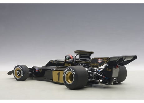 AUTOart 1/18　ロータス 72E 1973 #1 エマーソン・フィッティパルディ 87328（ドライバーフィギュア付き）　 87328