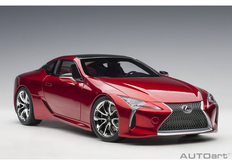 本物 専用 メーカー完売 完美品 autoart レクサス レッド