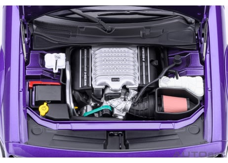 AUTOart 1/18　ダッジ チャレンジャー SRT スーパー ストック 2023 （パール・パープル ＜PLUM CRAZY＞）　71768