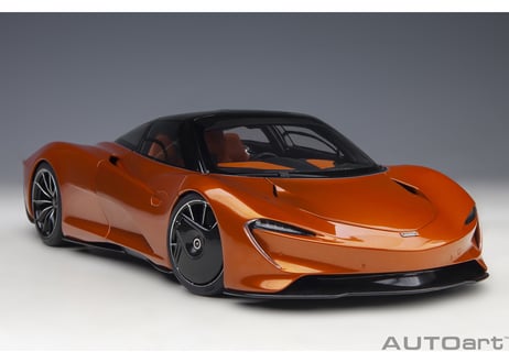 AUTOart 1/18　 マクラーレン スピードテール （メタリック・オレンジ）　76088