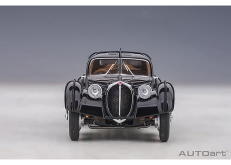 AUTOart 1/43　ブガッティ タイプ57SC アトランティック 1938 （ブラック／ディスクホイール）　50946
