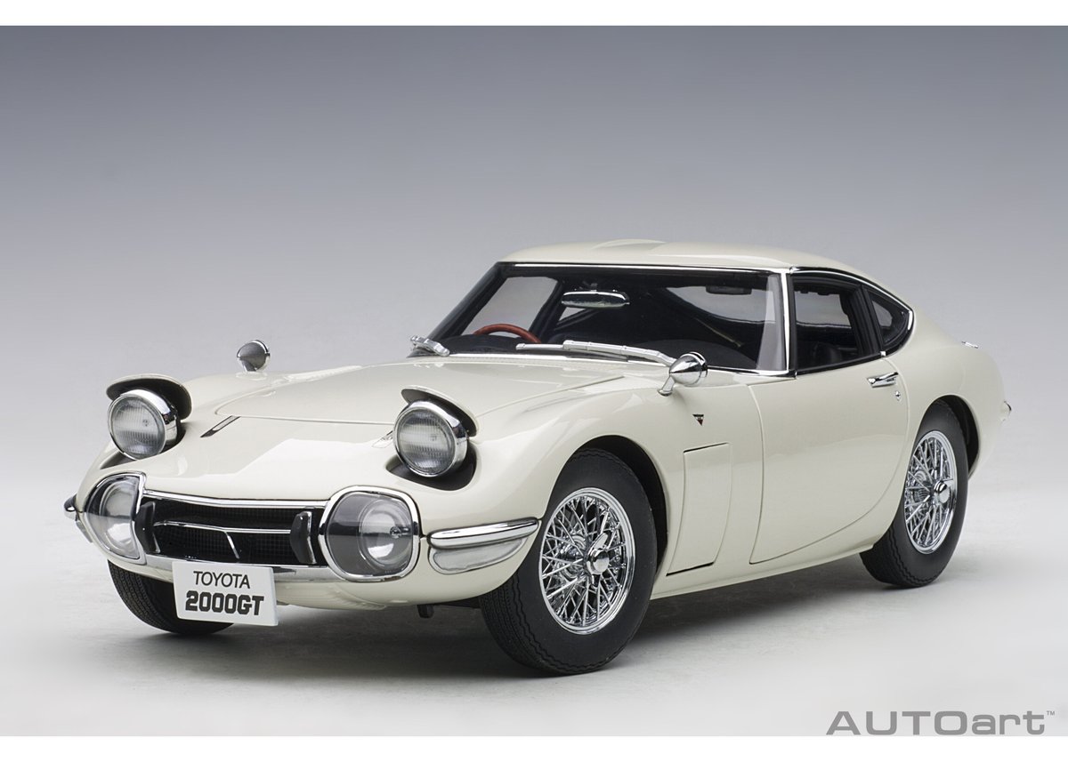 TOYOTA 2000GT 1/18 オートアート　ワイヤースポークホイール