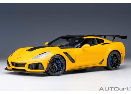 AUTOart 1/18　シボレー コルベット （C7） ZR1 （イエロー）　71278