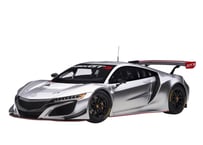 AUTOart 1/18　ホンダ NSX GT3 2018 （ハイパー・シルバー）＊開閉無　81897