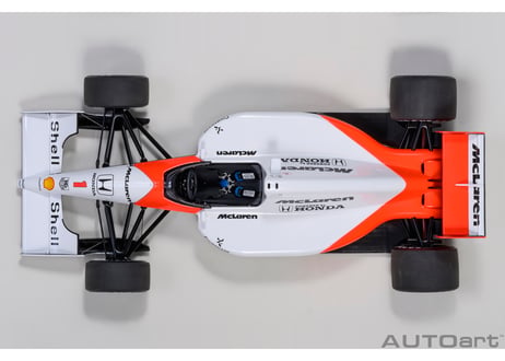 ＊再生産＊　AUTOart 1/18　マクラーレン ホンダ MP4/6 日本GP 1991年 #1 （アイルトン・セナ） ※マクラーレンロゴ入り　89140