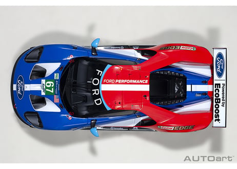 AUTOart 1/18　フォード GT 2017 #67 （ル・マン24時間レース LMGTE Proクラス2位）　81710